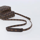 LOUIS VUITTON Damier Ebene Amazon Shoulder Bag N48074 LV Auth 206006A-7