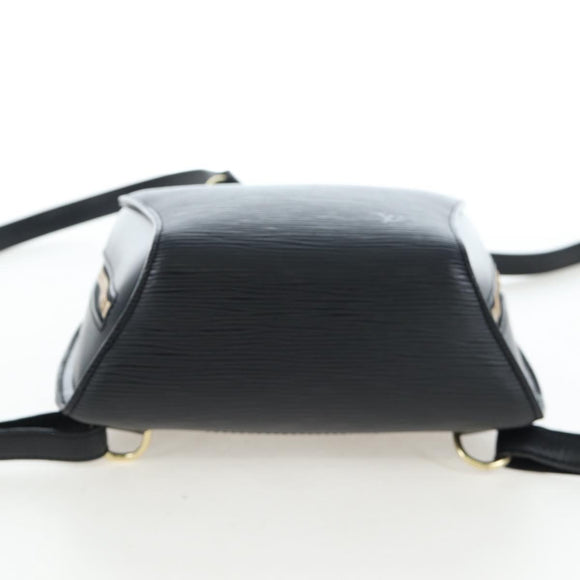 LOUIS VUITTON Epi Mabillon Backpack Black M52232 LV Auth 206007A