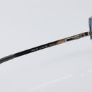 CHANEL COCO Mark Sunglasses Metal Silver CC Auth 206011M-11