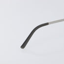 CHANEL COCO Mark Sunglasses Metal Silver CC Auth 206011M-17