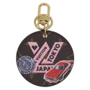 LOUIS VUITTON Monogram Porte Cles World Tour Charm M62741 LV Auth 206012M-13