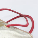 LOEWE Tote Bag Nylon Silver Gold Auth 206014-14