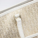 Christian Dior Trotter Canvas Tote Bag Gold Auth 206023A-20