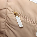 Christian Dior Trotter Canvas Tote Bag Gold Auth 206023A-24
