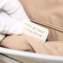Christian Dior Trotter Canvas Tote Bag Gold Auth 206023A-12