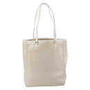 Christian Dior Trotter Canvas Tote Bag Gold Auth 206023A-2