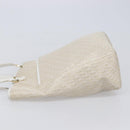 Christian Dior Trotter Canvas Tote Bag Gold Auth 206023A-5