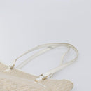 Christian Dior Trotter Canvas Tote Bag Gold Auth 206023A-14