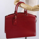 LOUIS VUITTON Epi Riviera Hand Bag Red M48187 LV Auth 206024-27
