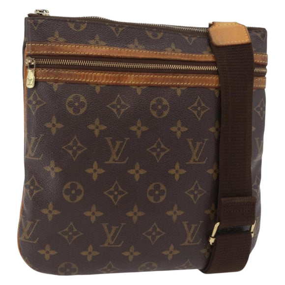 LOUIS VUITTON Monogram Pochette Bosphore Shoulder Bag M40044 LV Auth 206028