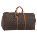 LOUIS VUITTON Monogram Keepall 60 Boston Bag M41422 LV Auth 206035-1