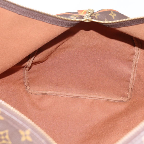 LOUIS VUITTON Monogram Keepall 60 Boston Bag M41422 LV Auth 206035
