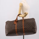 LOUIS VUITTON Monogram Keepall 60 Boston Bag M41422 LV Auth 206035-24