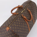 LOUIS VUITTON Monogram Keepall 60 Boston Bag M41422 LV Auth 206035-6