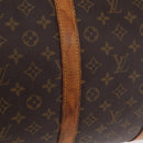 LOUIS VUITTON Monogram Keepall 55 Boston Bag M41424 LV Auth 206036-18