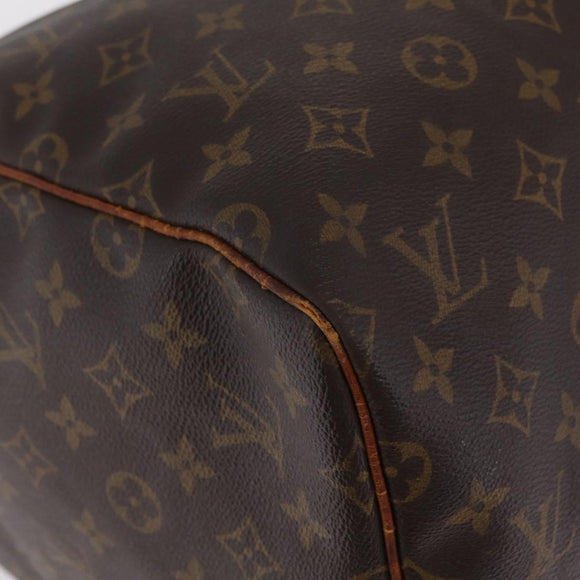 LOUIS VUITTON Monogram Keepall 55 Boston Bag M41424 LV Auth 206036