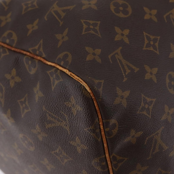 LOUIS VUITTON Monogram Keepall 55 Boston Bag M41424 LV Auth 206036