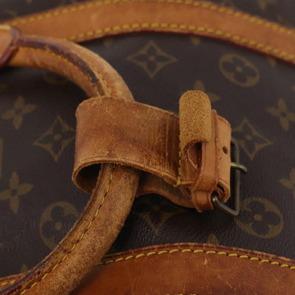 LOUIS VUITTON Monogram Keepall 55 Boston Bag M41424 LV Auth 206036
