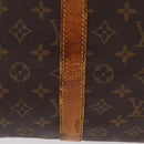 LOUIS VUITTON Monogram Keepall 55 Boston Bag M41424 LV Auth 206036-2