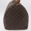 LOUIS VUITTON Monogram Keepall 55 Boston Bag M41424 LV Auth 206036-8