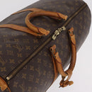 LOUIS VUITTON Monogram Keepall 55 Boston Bag M41424 LV Auth 206036-9