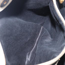 Miu Miu Tote Bag Leather 2way White Gold Auth 206037A-30