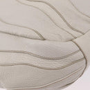 PRADA Hand Bag Leather 2way White Gold Auth 206042V-20