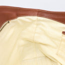 CELINE Macadam Canvas Tote Bag Beige Gold Auth 206043V-19
