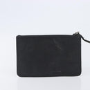 CHANEL Triple COCO Mark Shoulder Bag Caviar Skin Black Gold CC Auth 206050V-24