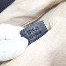 GUCCI GG Canvas Guccissima Sukey Hand Bag Leather Navy Gold 211944 Auth 206054V-11