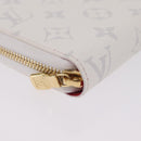 LOUIS VUITTON Monogram Cherry Zippy Long Wallet White M14240 LV Auth 206069SAM-14
