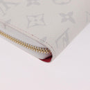 LOUIS VUITTON Monogram Cherry Zippy Long Wallet White M14240 LV Auth 206069SAM-16