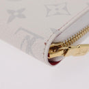 LOUIS VUITTON Monogram Cherry Zippy Long Wallet White M14240 LV Auth 206069SAM-17