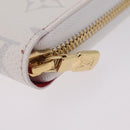 LOUIS VUITTON Monogram Cherry Zippy Long Wallet White M14240 LV Auth 206069SAM-18