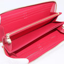 LOUIS VUITTON Monogram Cherry Zippy Long Wallet White M14240 LV Auth 206069SAM-10