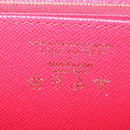 LOUIS VUITTON Monogram Cherry Zippy Long Wallet White M14240 LV Auth 206069SAM-9