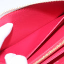 LOUIS VUITTON Monogram Cherry Zippy Long Wallet White M14240 LV Auth 206069SAM-20
