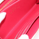 LOUIS VUITTON Monogram Cherry Zippy Long Wallet White M14240 LV Auth 206069SAM-23