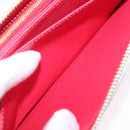 LOUIS VUITTON Monogram Cherry Zippy Long Wallet White M14240 LV Auth 206069SAM-24