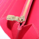 LOUIS VUITTON Monogram Cherry Zippy Long Wallet White M14240 LV Auth 206069SAM-25