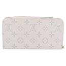 LOUIS VUITTON Monogram Cherry Zippy Long Wallet White M14240 LV Auth 206069SAM-2