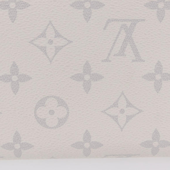LOUIS VUITTON Monogram Cherry Zippy Long Wallet White M14240 LV Auth 206069SAM