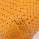 BOTTEGA VENETA INTRECCIATO Capri Tote Bag Leather Orange Auth 206070V-18