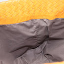BOTTEGA VENETA INTRECCIATO Capri Tote Bag Leather Orange Auth 206070V-23
