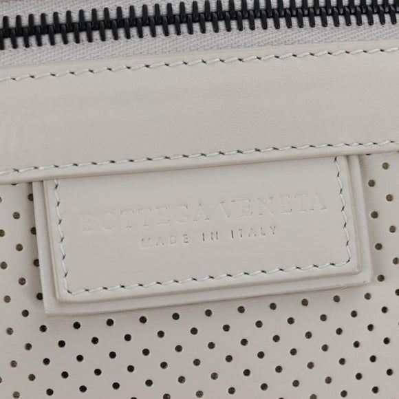 BOTTEGA VENETA Backpack Leather 2way Ivory Auth 206074V