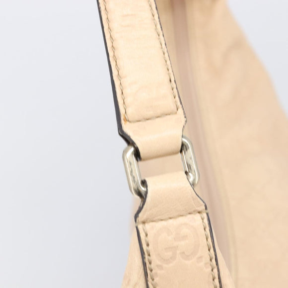 GUCCI Guccissima GG Canvas Shoulder Bag Outlet Pink Gold 257299 Auth 206078