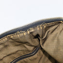 FENDI Zucca Canvas Vanity Hand Bag Black Brown Auth 206079-10