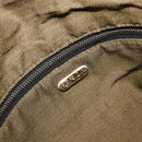 FENDI Zucca Canvas Vanity Hand Bag Black Brown Auth 206079-21