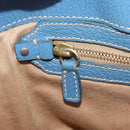 Miu Miu Hand Bag Raffia Beige Gold Auth 206081V-23