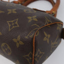 LOUIS VUITTON Monogram Mini Speedy Hand Bag M41534 LV Auth 206084-16